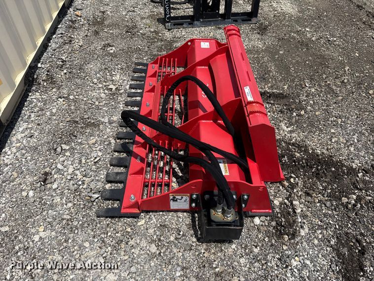 image for item ET6440 Raytree RMLL60 skid steer power rake