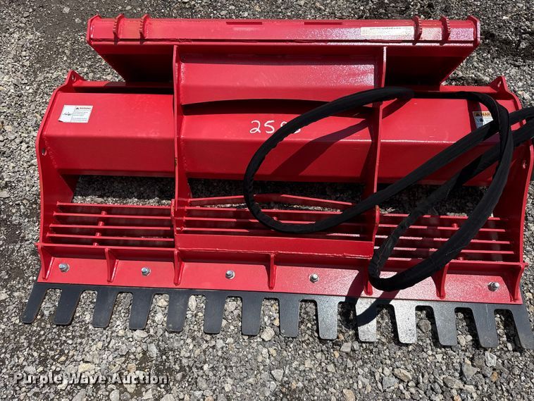 image for item ET6440 Raytree RMLL60 skid steer power rake