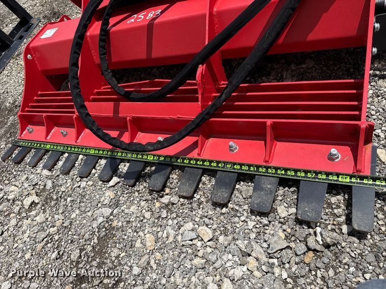 image for item ET6440 Raytree RMLL60 skid steer power rake