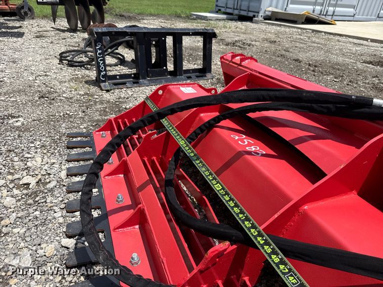 image for item ET6440 Raytree RMLL60 skid steer power rake