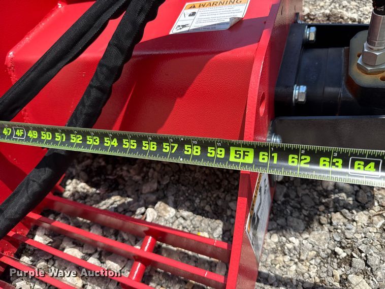 image for item ET6440 Raytree RMLL60 skid steer power rake