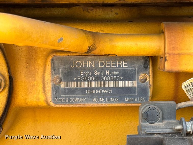 image for item ET6447 2010 John Deere 672G motor grader
