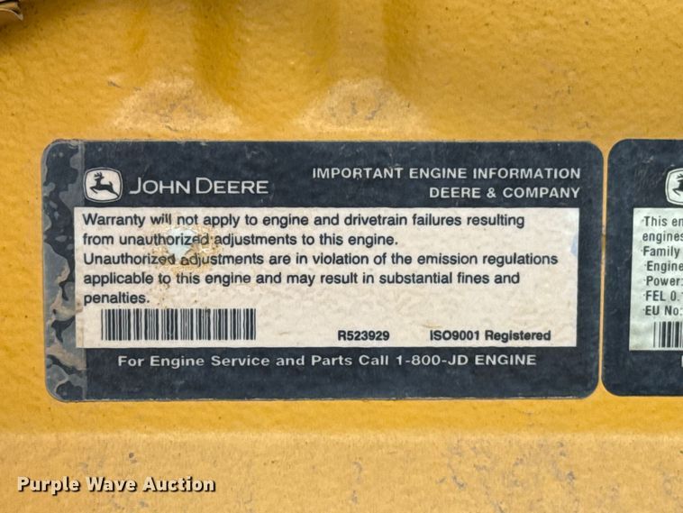 image for item ET6447 2010 John Deere 672G motor grader