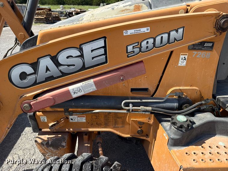 image for item ET6448 2013 Case 580N backhoe
