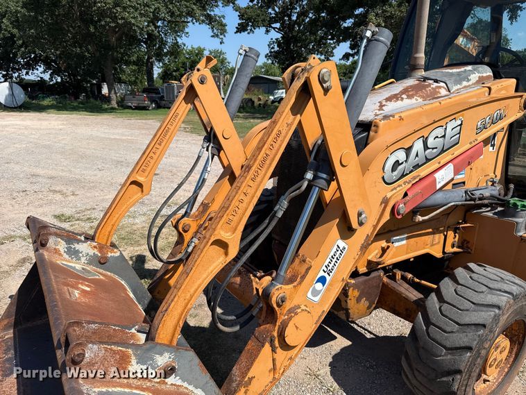 image for item ET6451 2013 Case 580N backhoe