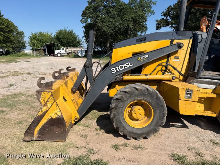 image for item ET6453 2018 John Deere 310SL backhoe