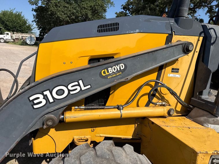 image for item ET6453 2018 John Deere 310SL backhoe
