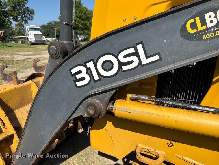 image for item ET6453 2018 John Deere 310SL backhoe