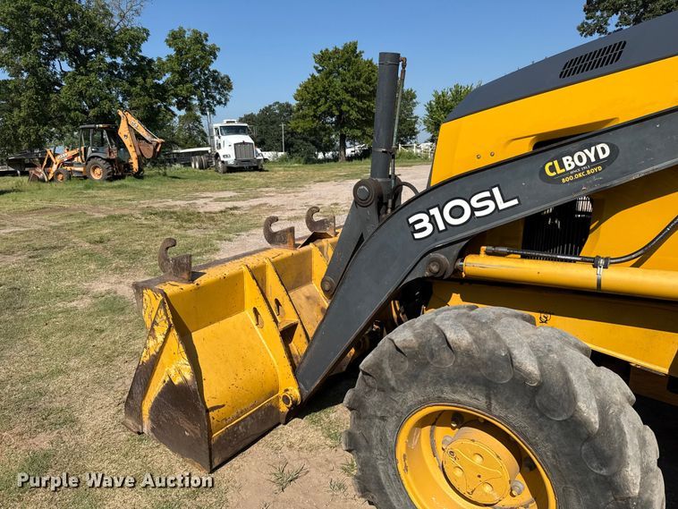 image for item ET6453 2018 John Deere 310SL backhoe