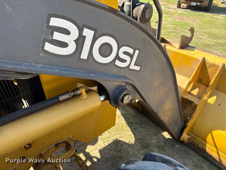 image for item ET6453 2018 John Deere 310SL backhoe