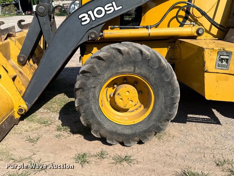 image for item ET6453 2018 John Deere 310SL backhoe