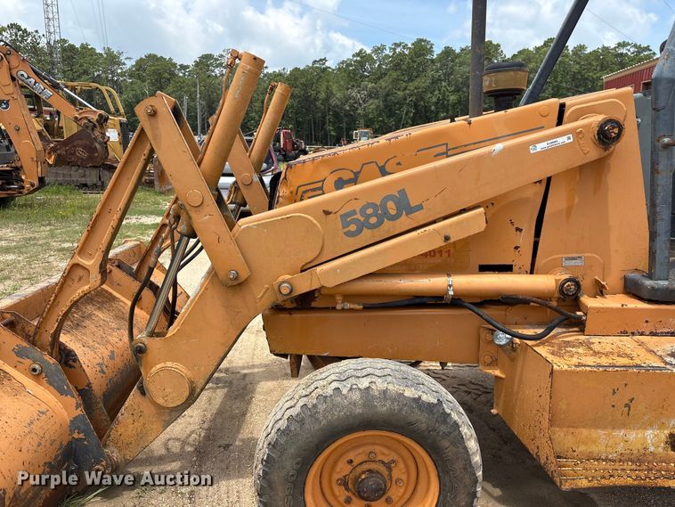 image for item EU0683 1996 Case 580L backhoe