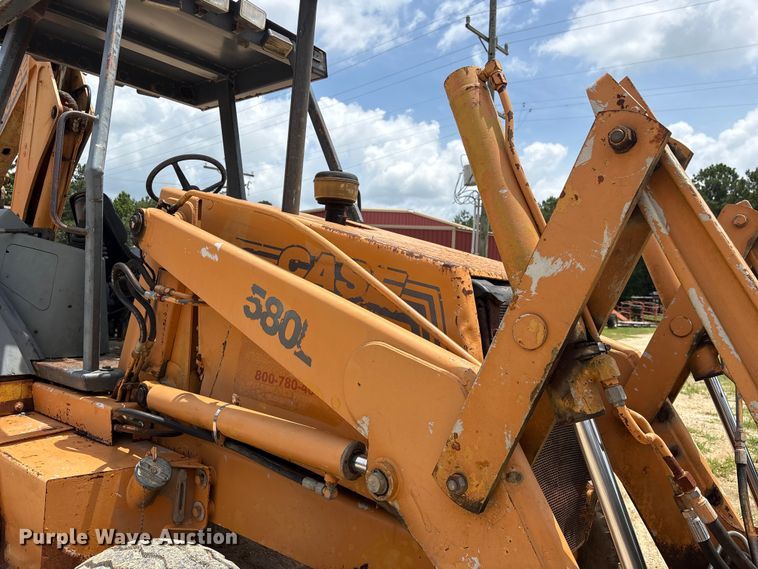 image for item EU0683 1996 Case 580L backhoe