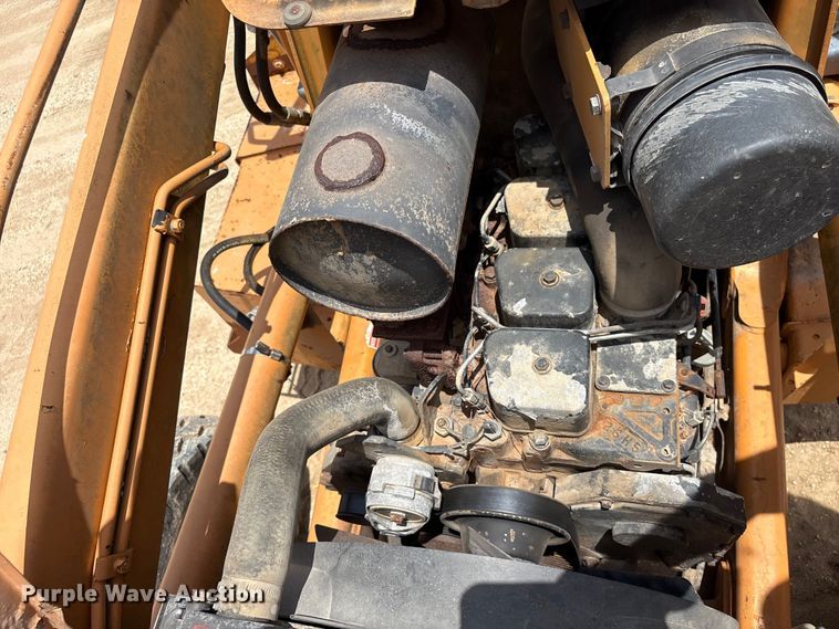 image for item EU0683 1996 Case 580L backhoe