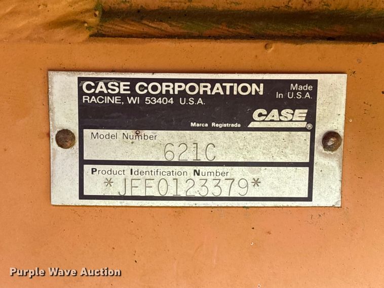 image for item EU0684 2000 Case 621C wheel loader