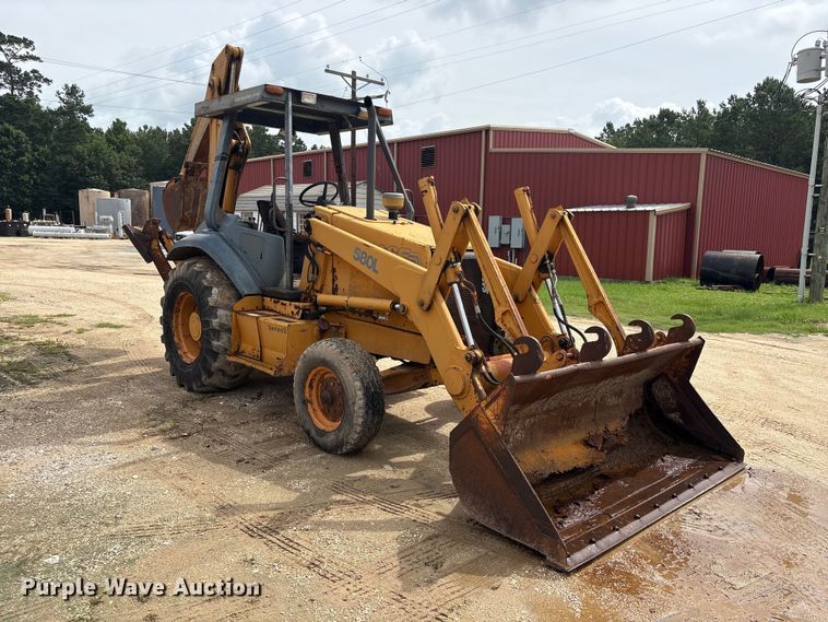 image for item EU0687 1997 Case 580L Series 2 backhoe