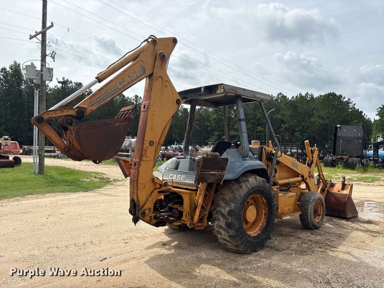 image for item EU0687 1997 Case 580L Series 2 backhoe