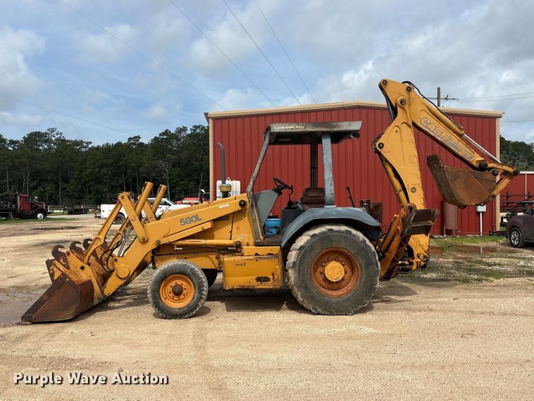 image for item EU0687 1997 Case 580L Series 2 backhoe
