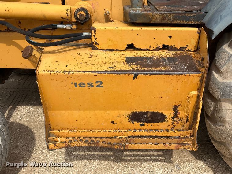 image for item EU0687 1997 Case 580L Series 2 backhoe