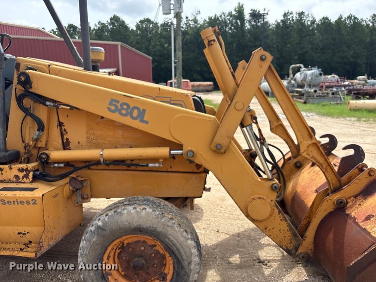 image for item EU0687 1997 Case 580L Series 2 backhoe