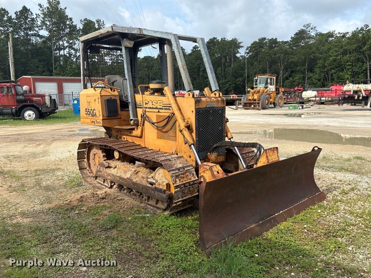 image for item EU0690 1998 Case 550G dozer