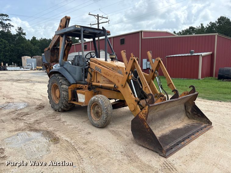 image for item EU0691 1998 Case 580L Series 2 backhoe
