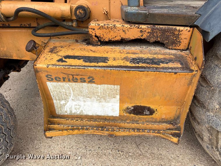 image for item EU0691 1998 Case 580L Series 2 backhoe