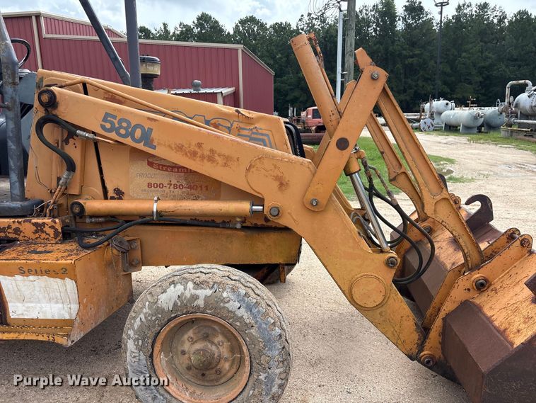 image for item EU0691 1998 Case 580L Series 2 backhoe