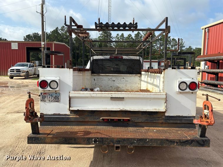 image for item EU0692 2012 Dodge Ram 3500 Crew Cab utility bed pickup truck