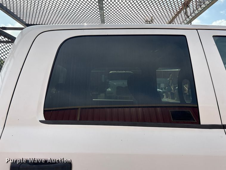 image for item EU0692 2012 Dodge Ram 3500 Crew Cab utility bed pickup truck