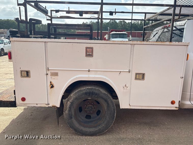 image for item EU0692 2012 Dodge Ram 3500 Crew Cab utility bed pickup truck