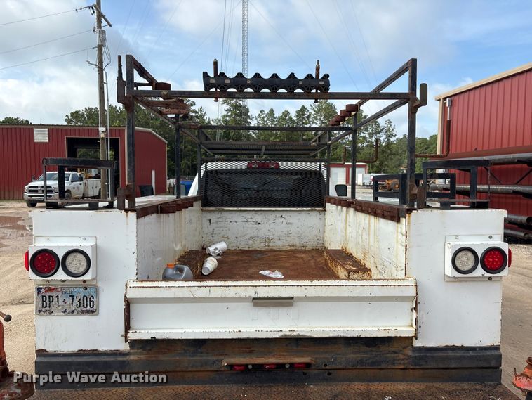 image for item EU0692 2012 Dodge Ram 3500 Crew Cab utility bed pickup truck