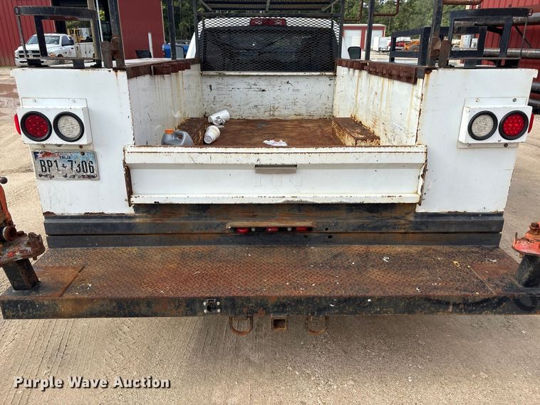 image for item EU0692 2012 Dodge Ram 3500 Crew Cab utility bed pickup truck