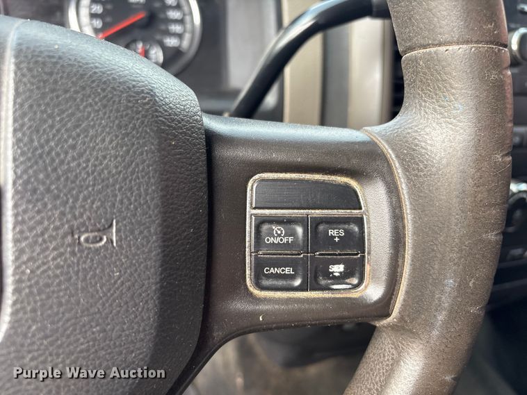 image for item EU0692 2012 Dodge Ram 3500 Crew Cab utility bed pickup truck