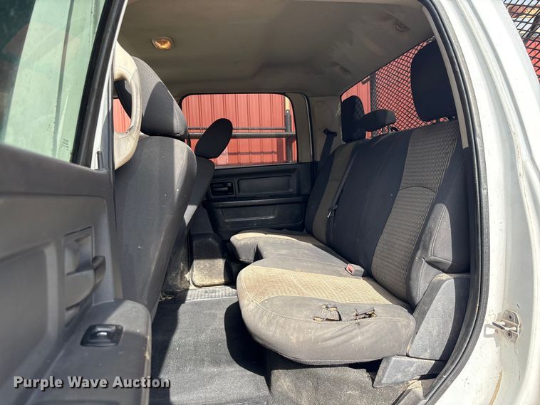 image for item EU0692 2012 Dodge Ram 3500 Crew Cab utility bed pickup truck