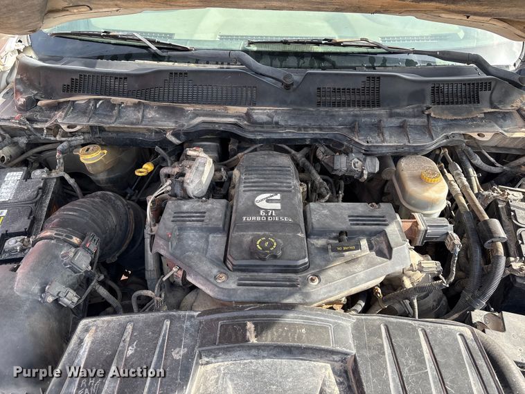 image for item EU0692 2012 Dodge Ram 3500 Crew Cab utility bed pickup truck