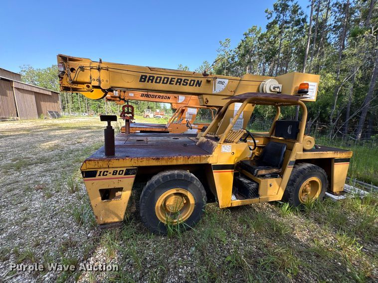 image for item EU0694 1997 Broderson IC-80 crane