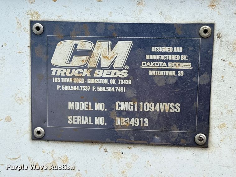 image for item EU0695 2018 Chevrolet Silverado 3500HD Crew Cab utility bed pickup truck