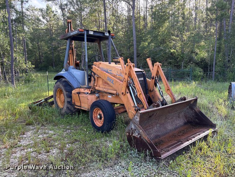 image for item EU0697 1999 Case 580L Series II backhoe