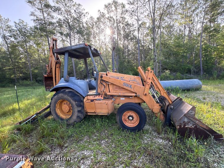 image for item EU0697 1999 Case 580L Series II backhoe