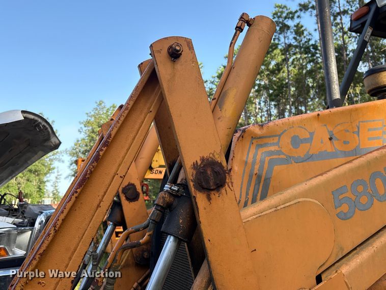 image for item EU0697 1999 Case 580L Series II backhoe