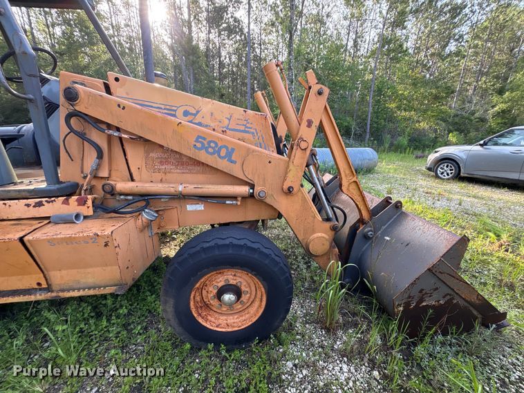 image for item EU0697 1999 Case 580L Series II backhoe