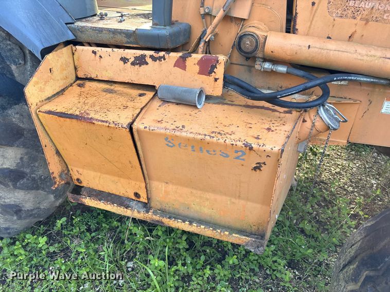 image for item EU0697 1999 Case 580L Series II backhoe