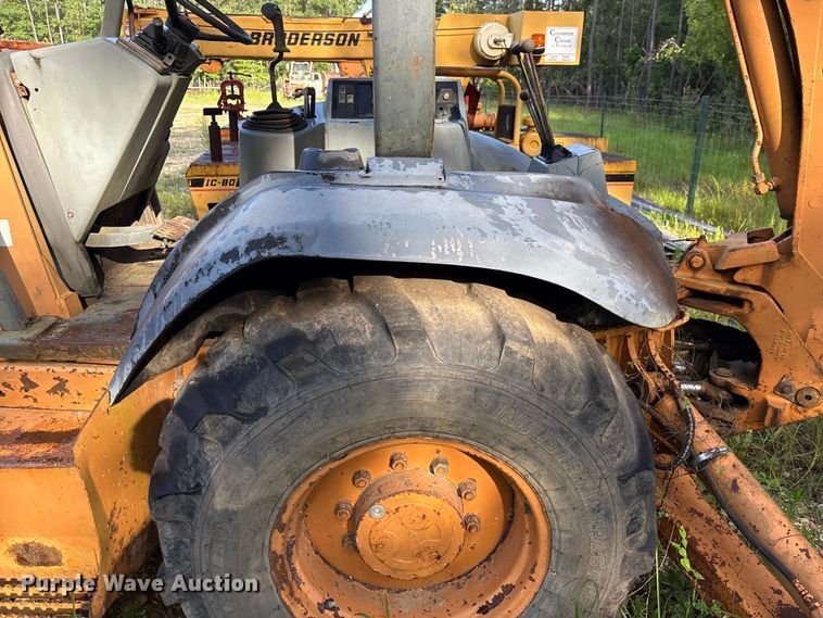 image for item EU0697 1999 Case 580L Series II backhoe