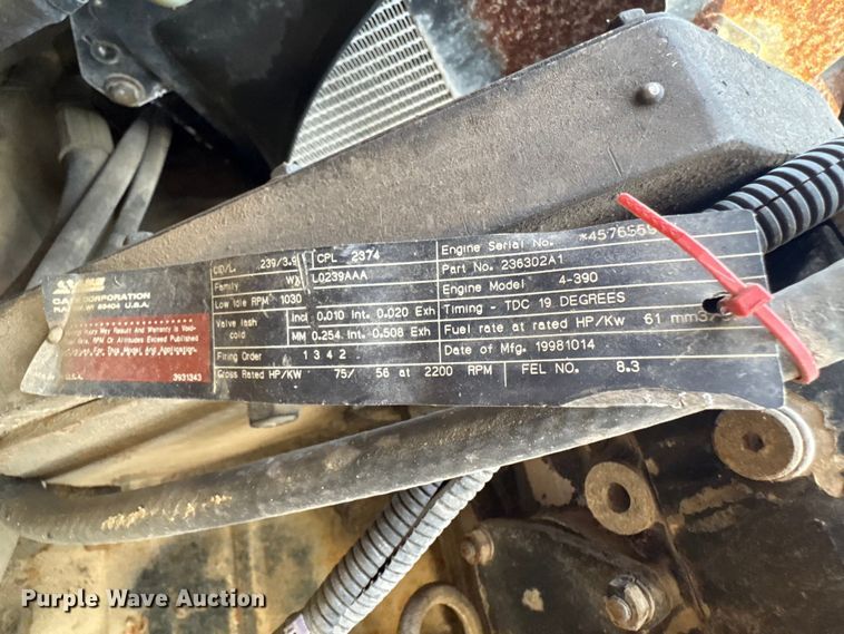 image for item EU0697 1999 Case 580L Series II backhoe
