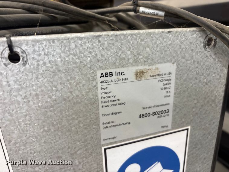 image for item EU5733 2021 Preston Eastin MTU35-77m-1C robotic welder