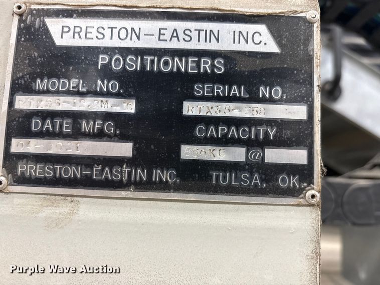 image for item EU5733 2021 Preston Eastin MTU35-77m-1C robotic welder