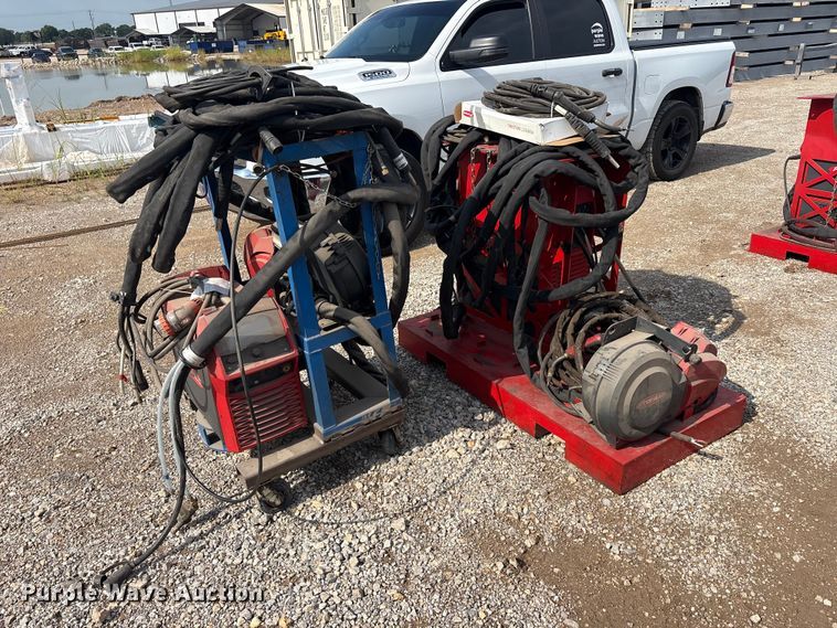 image for item EU5734 (2) Fronius TPS 400i welders