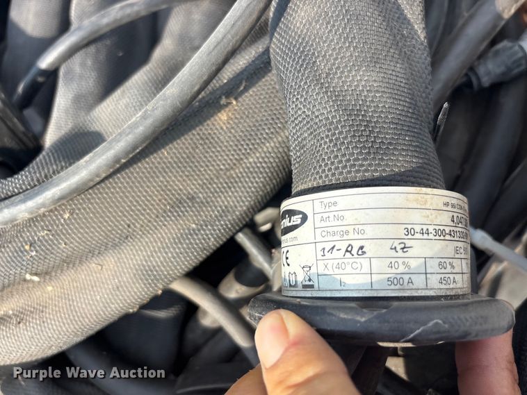 image for item EU5734 (2) Fronius TPS 400i welders