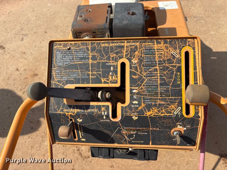 image for item EU5742 2001 Case 60 trencher